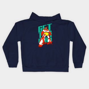 097 Shin Getter Robo Kids Hoodie